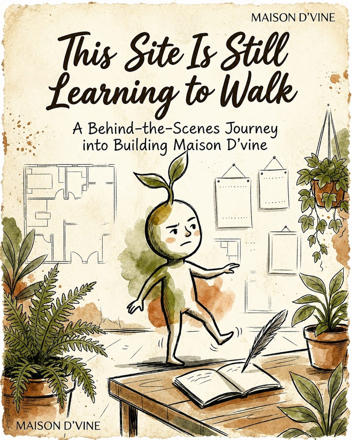 This Site Is Still Learning to Walk