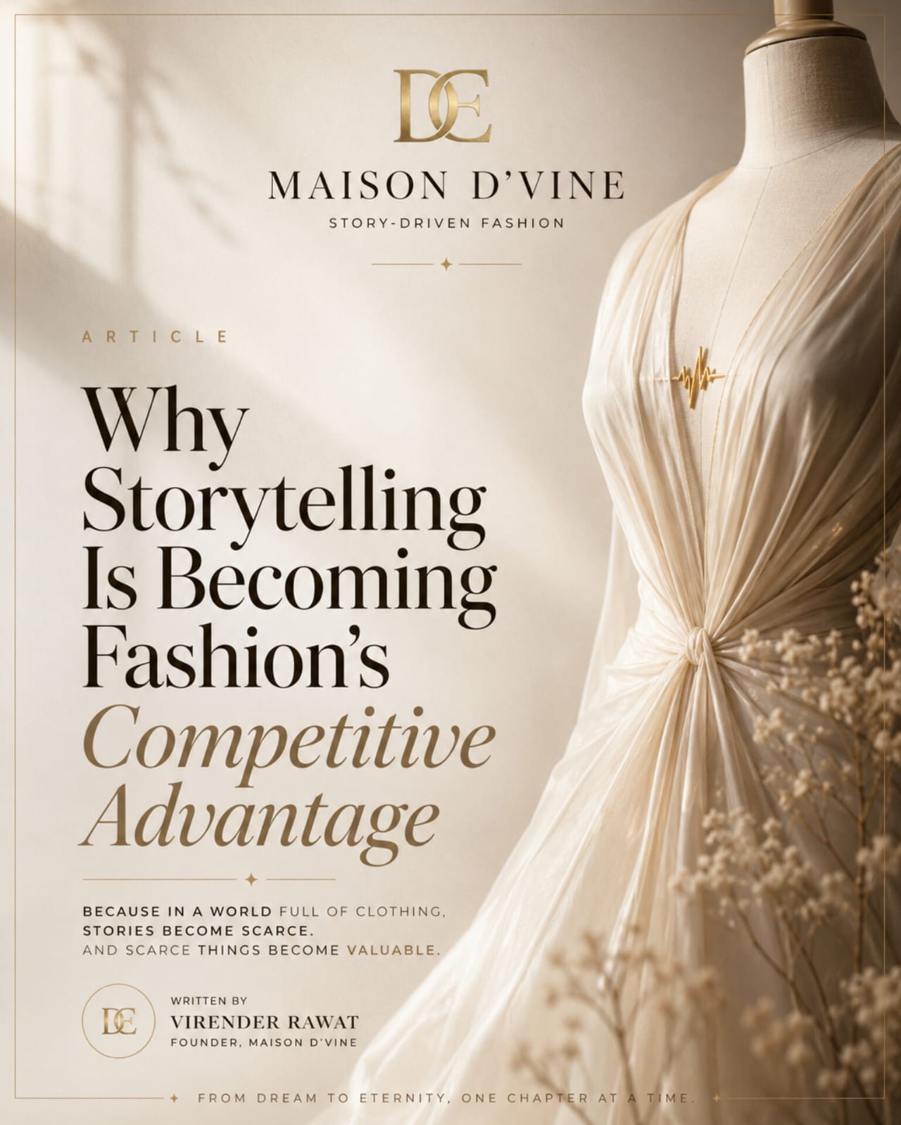 Why Storytelling Is Becoming Fashion's Competitive Advantage  By Virender Rawat